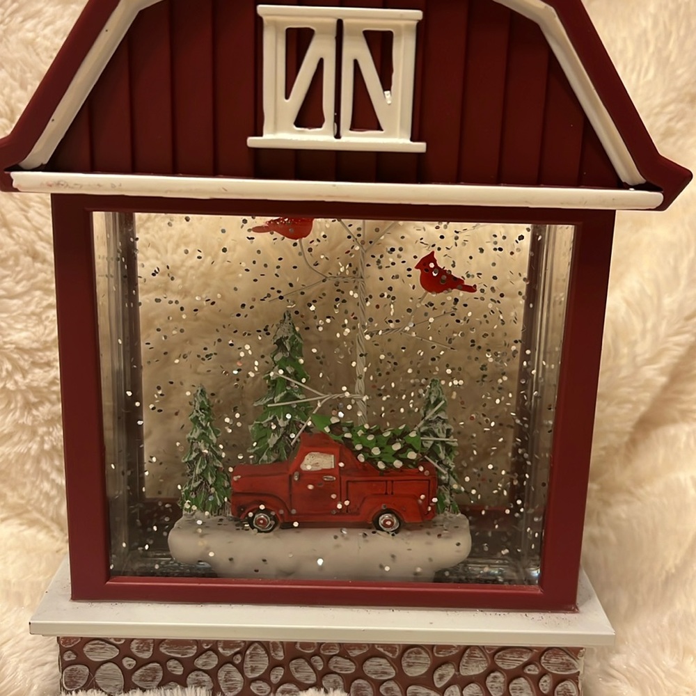 Snow globe lantern